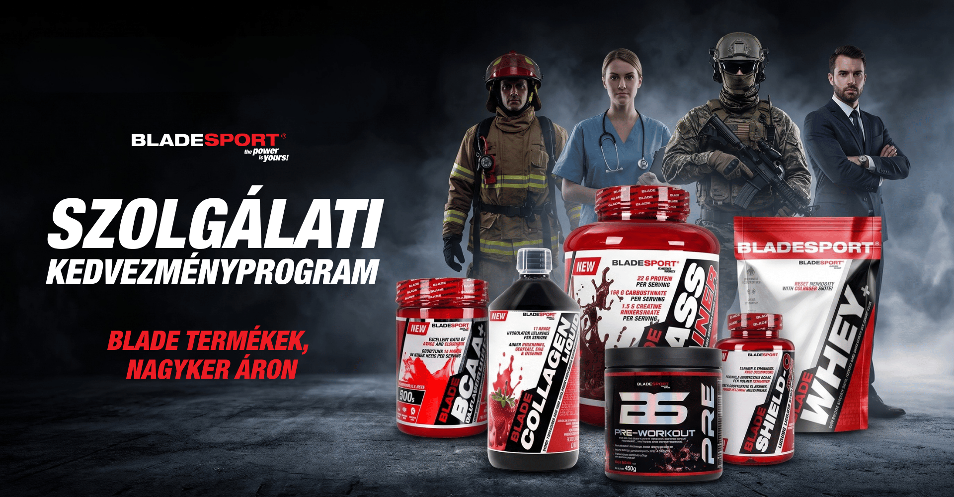 BLADE SPORT ® Táplálékkiegészítő webáruház