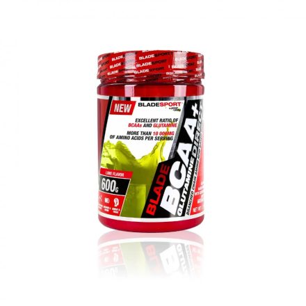 Blade Bcaa + Glutamin Direct Zero (elágazó láncú aminosavak hozzáadott glutaminnal, 600 g) Lime