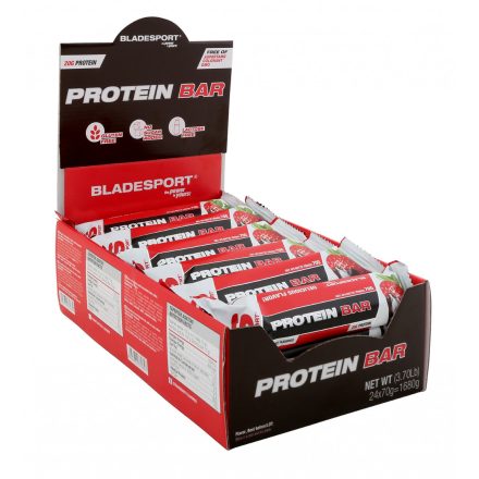 Blade Protein bar (24×70 gramm, fehérje szelet) Eper
